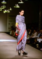 Model walk the ramp for Akaaro by Gaurav Jai gupta Show at AIFW Day 1 on 16th March 2016